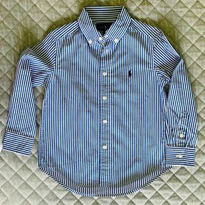 Ralph Lauren Striped Poplin Shirt